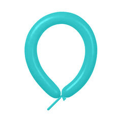 260K Standard Caribbean Blue Twisting Latex Balloon